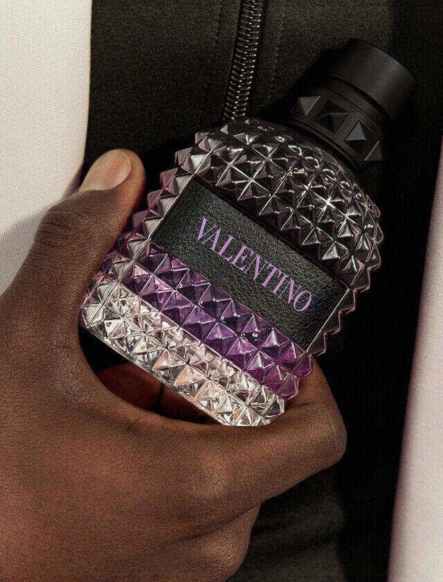 Born In Roma Purple Bottle in Hand