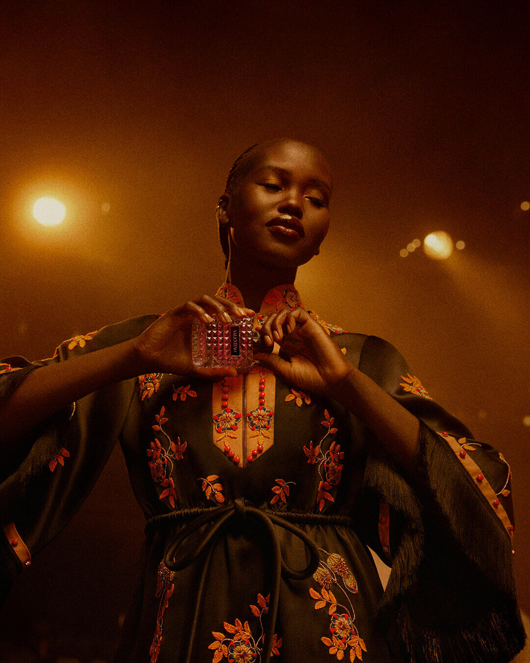 Holiday Season Image with Model