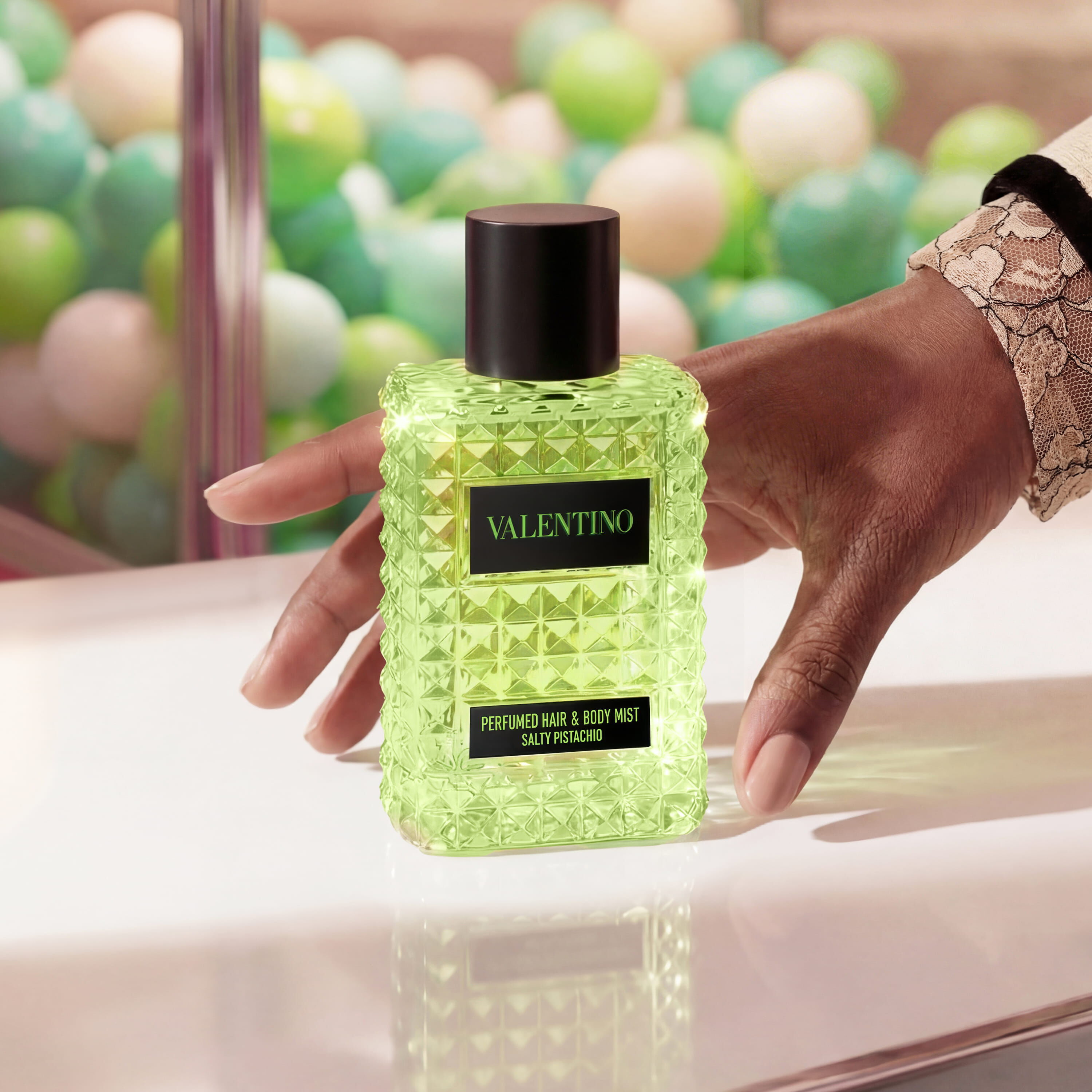 Born in Roma Hair and Body mist Salty Pistachio