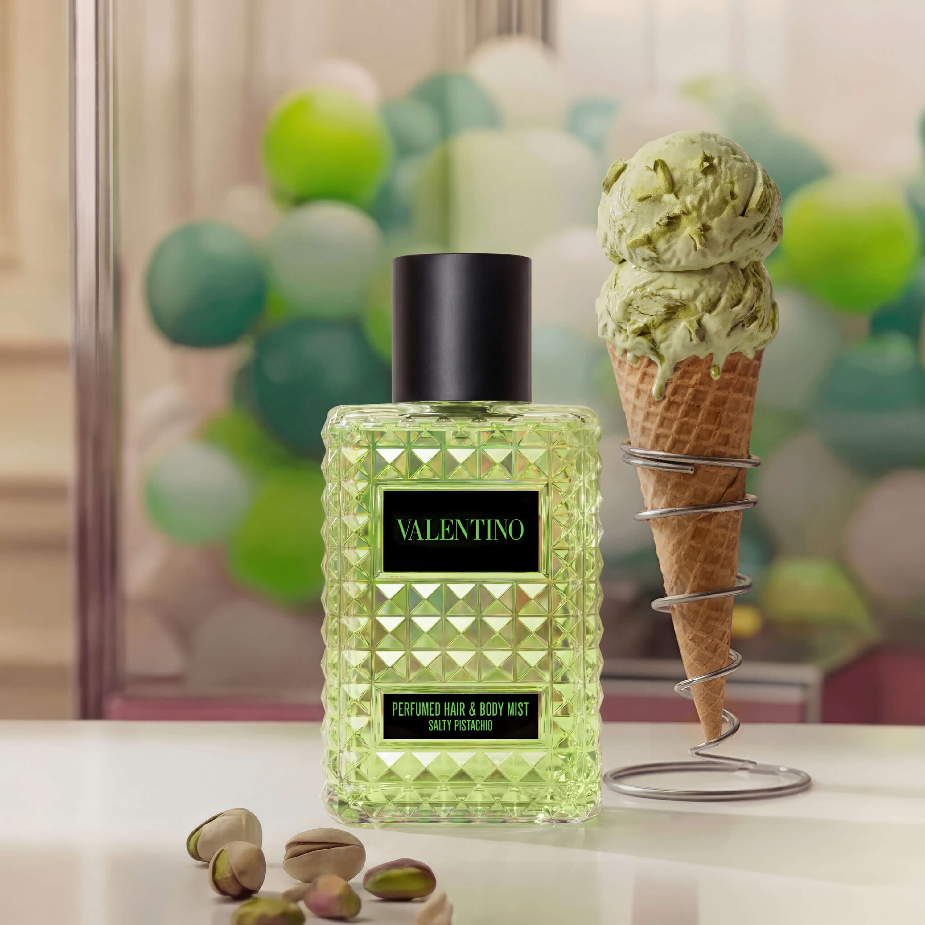 Born in Roma Hair and Body mist Salty Pistachio